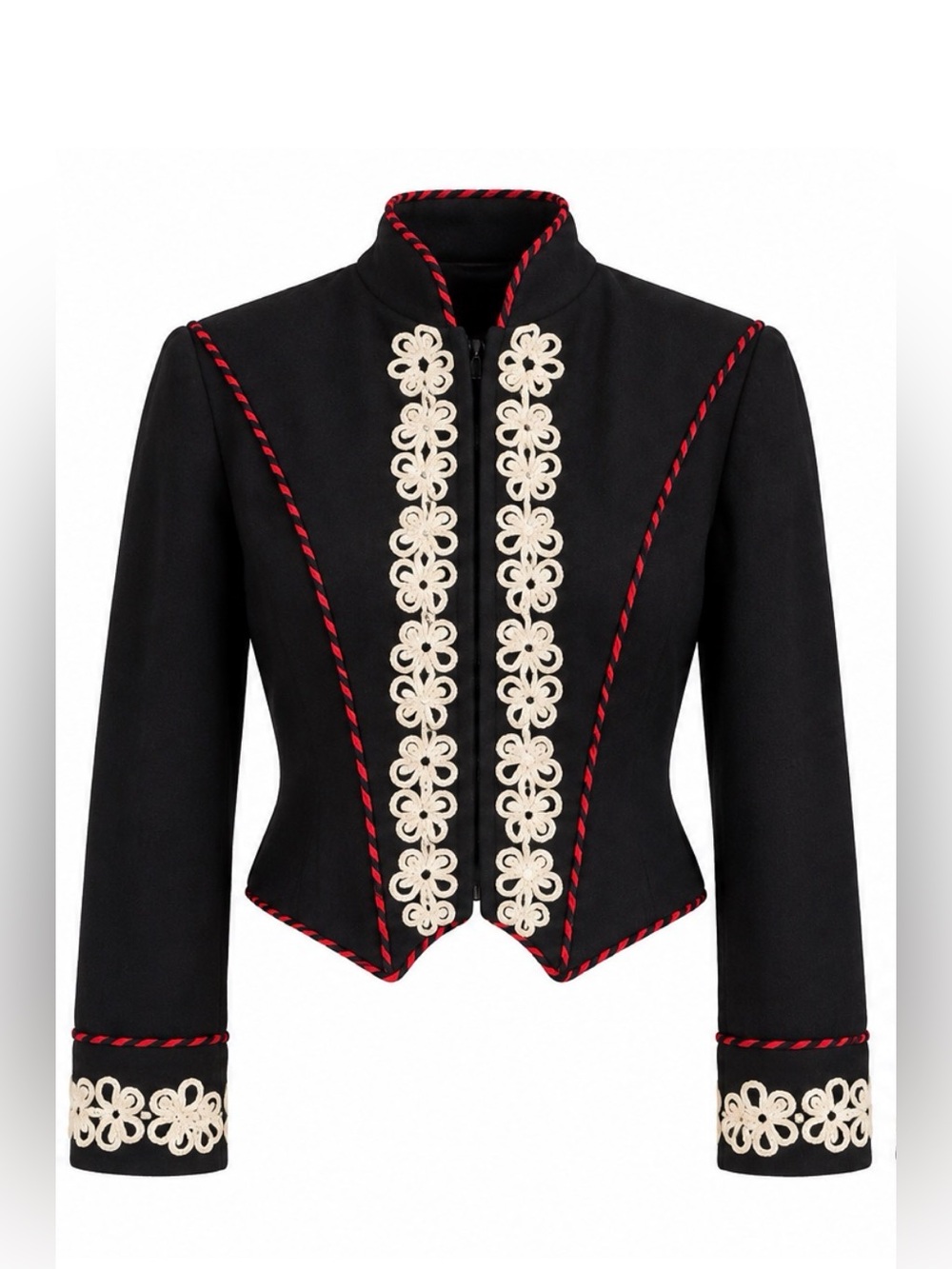 Hobby Horse Embroidered Equestrian Show Jacket